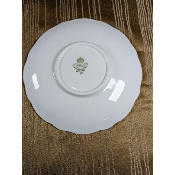 Vintage Aynsley Bone China Pink Tea Cup & Saucer With Floral Design - Picture 7 of 7